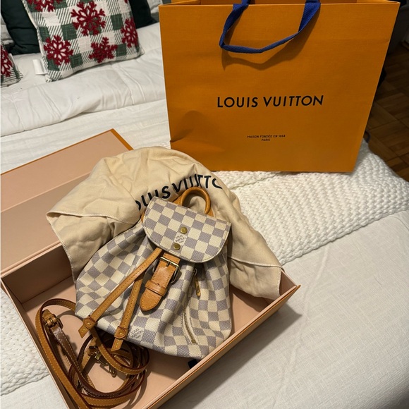 Louis Vuitton Damier Azur Sperone BB Backpack - Picture 11 of 12